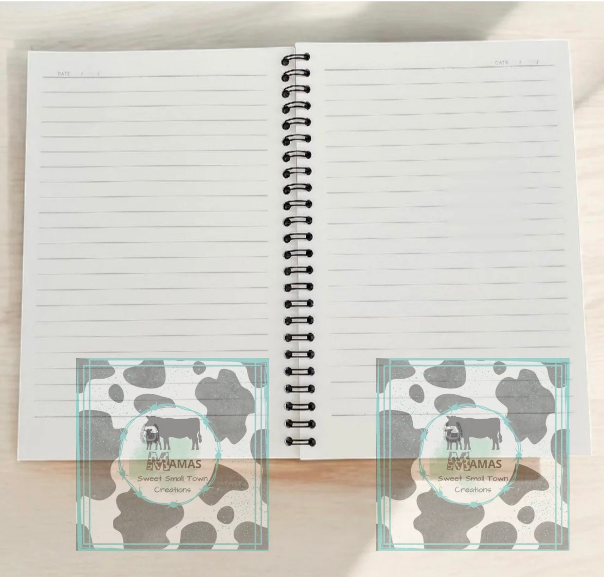 Spiral Western Notebook