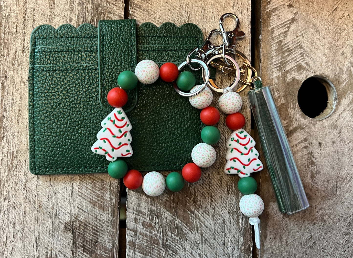 Christmas Tree Cake Green Wallet Bundle