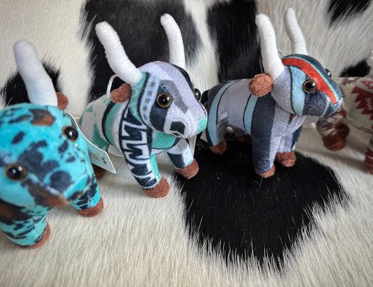 Mini Long Horn Aztec Plushie