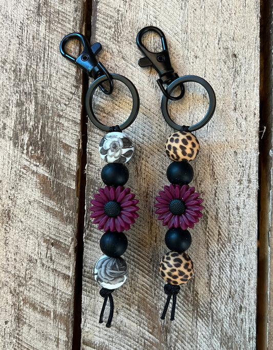 Plum Flower Keychain