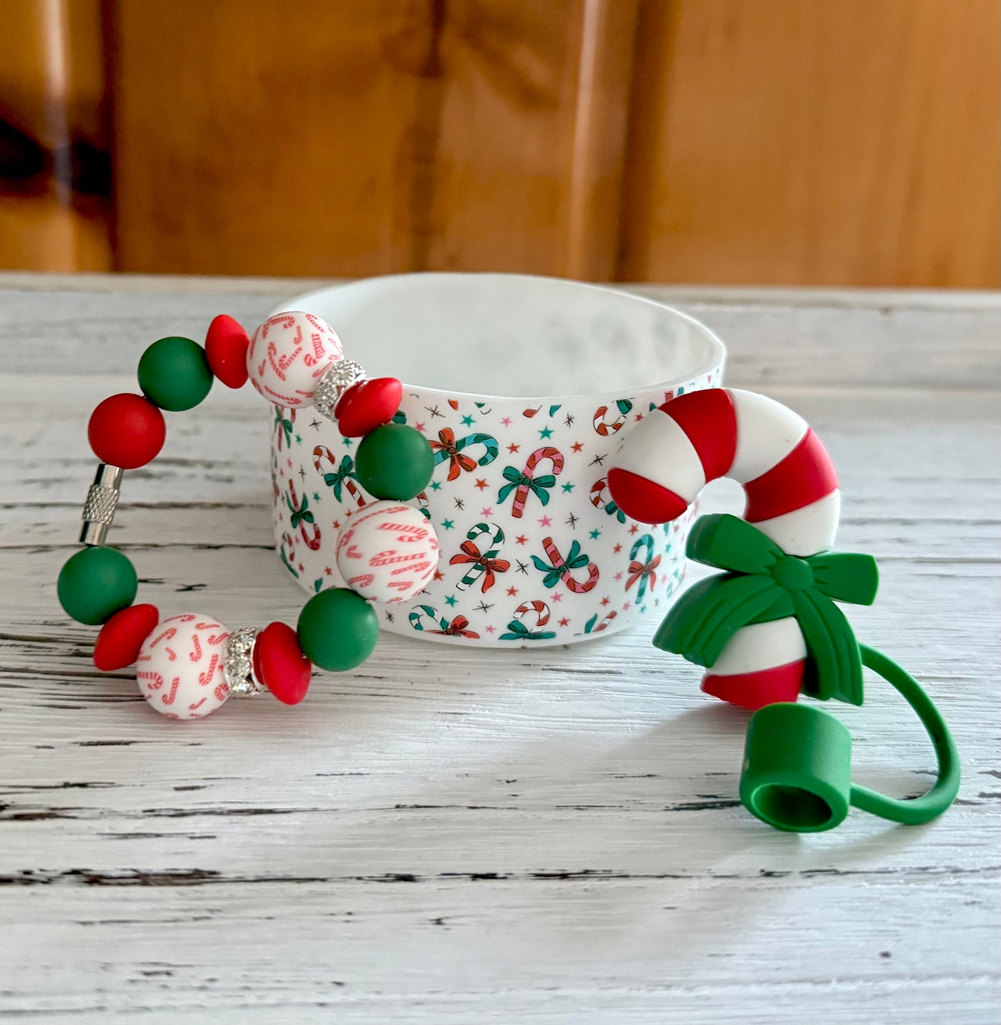 Candy Cane Tumbler Cup Bundle