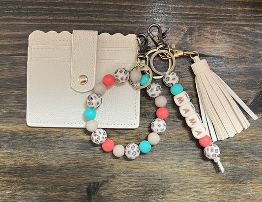 Cream Aztec Wallet Bundle