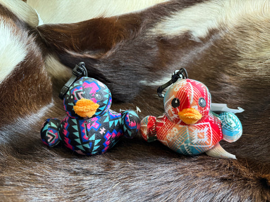 Mini Aztec Duck Plushie