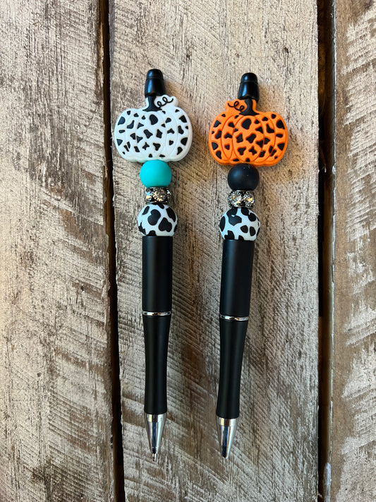 Cow Print Pumpkin Pen