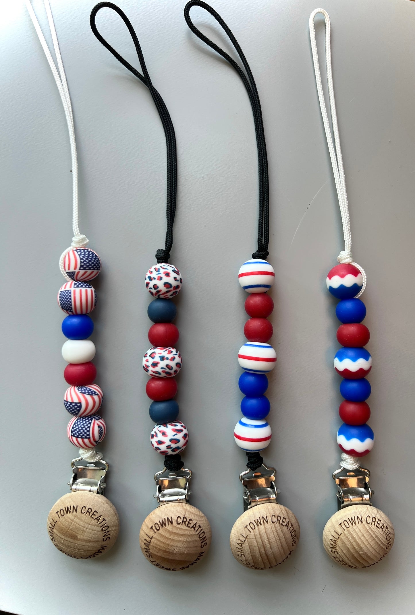 Patriotic Pacifier Holders