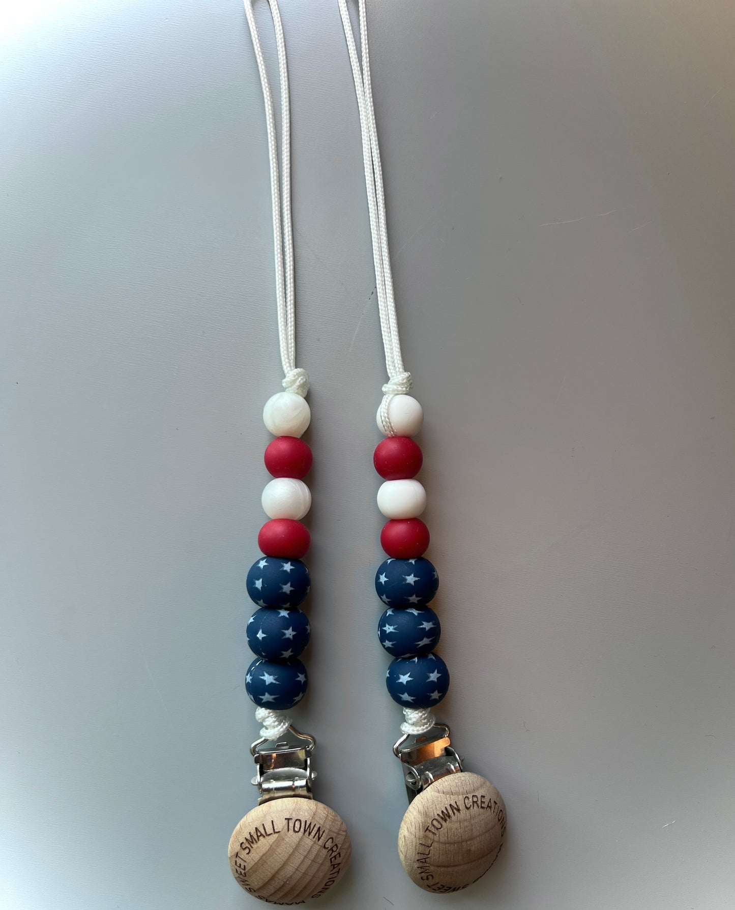 Patriotic Star Pacifier Holder