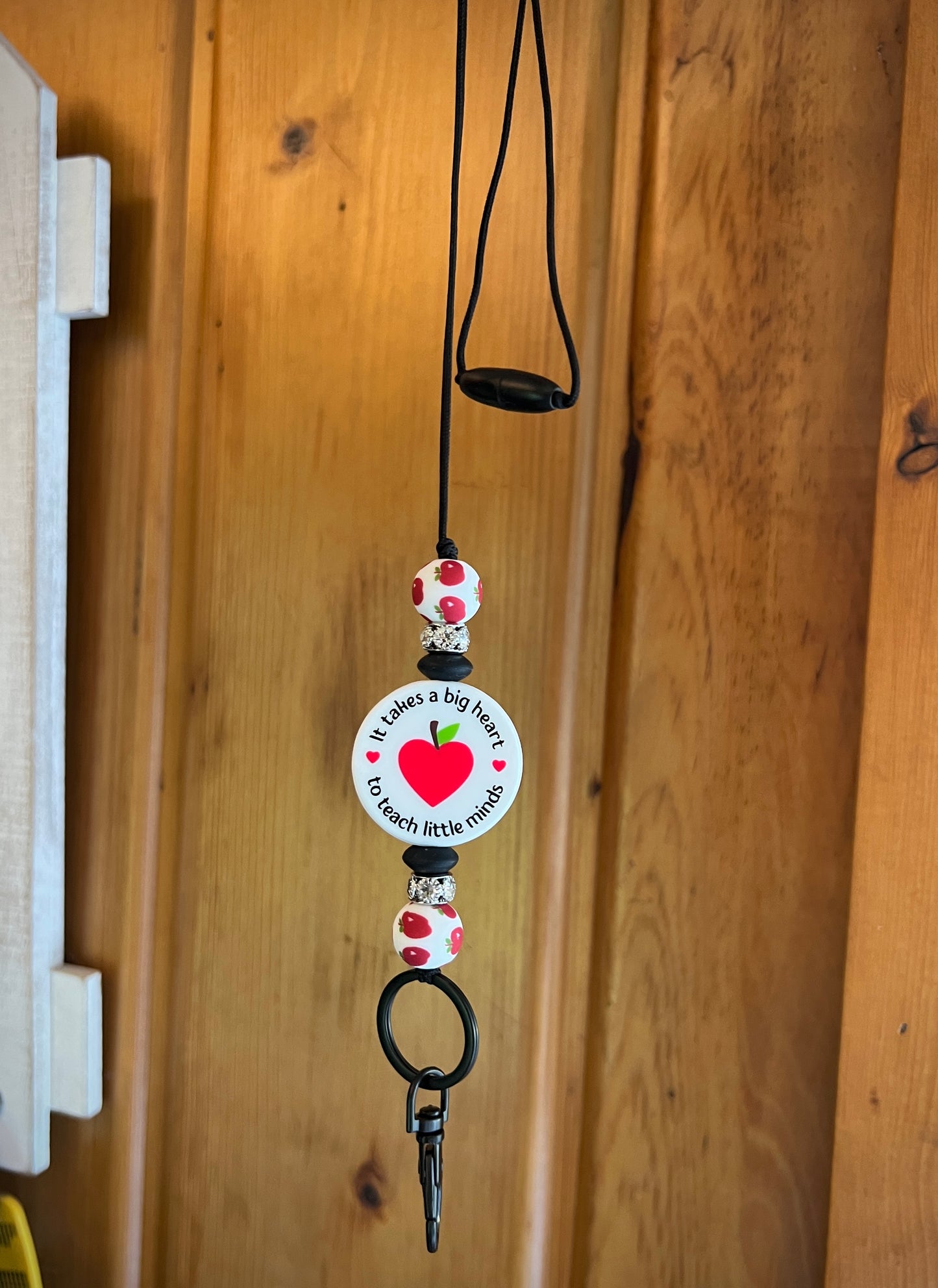 It Takes Big Heart to Teach Little Minds” Lanyard