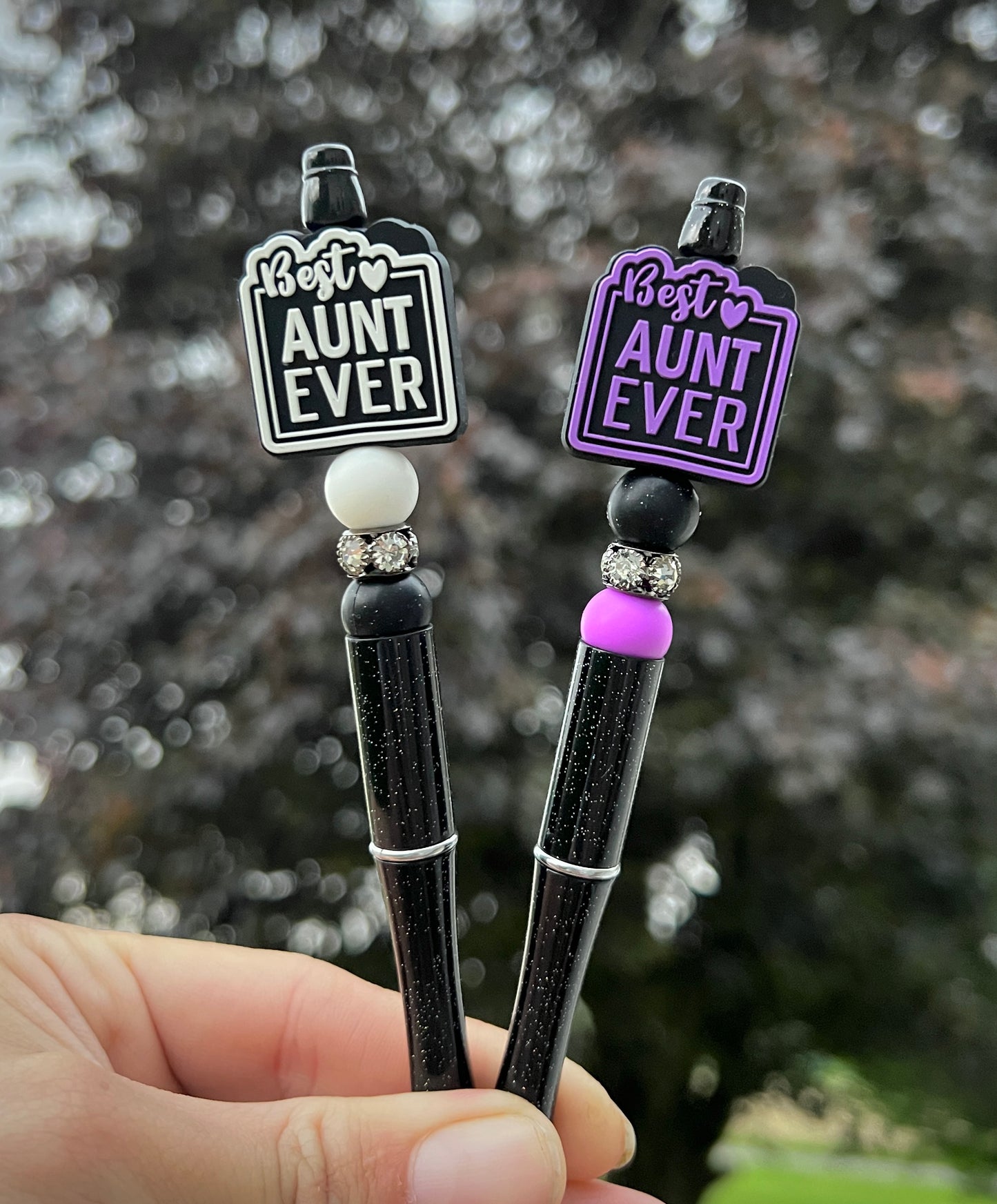 Best Aunt Ever Rhinestone