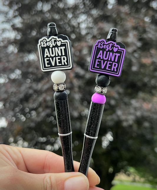 Best Aunt Ever Rhinestone