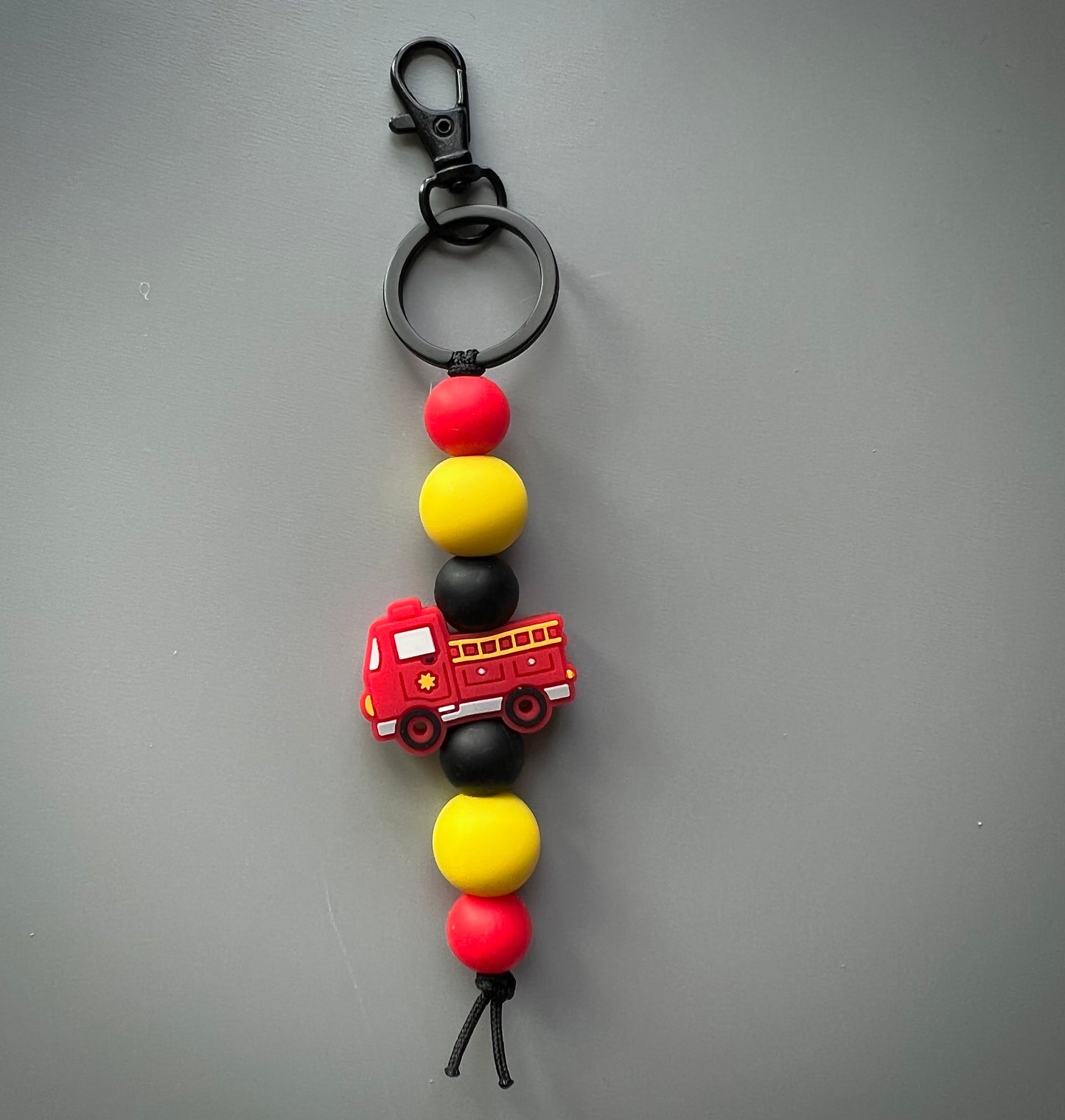 Fire Truck Keychain