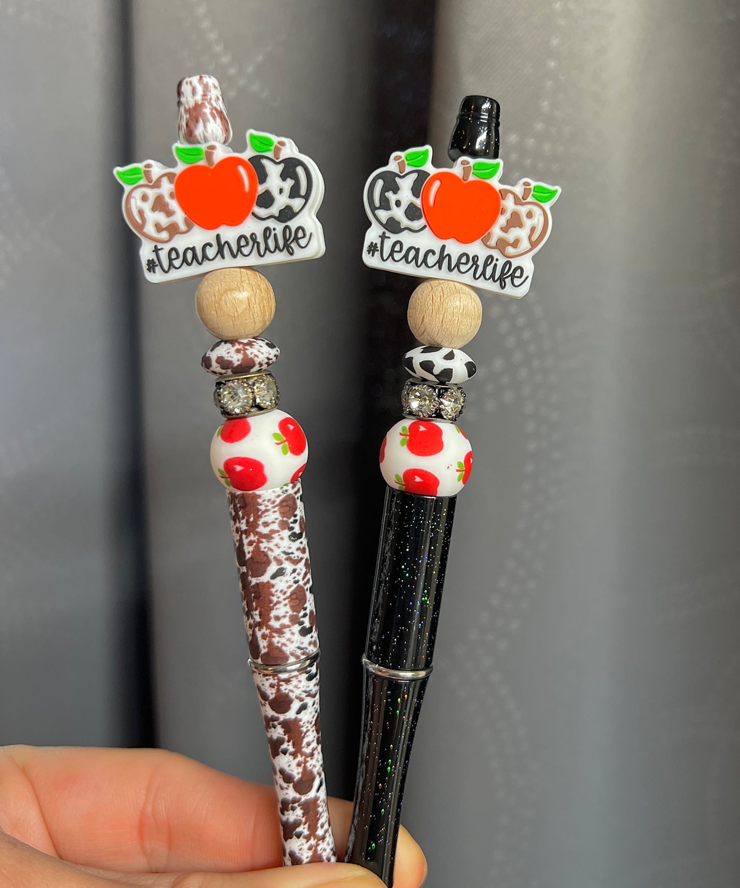 Cow Print Teacher Life Pen