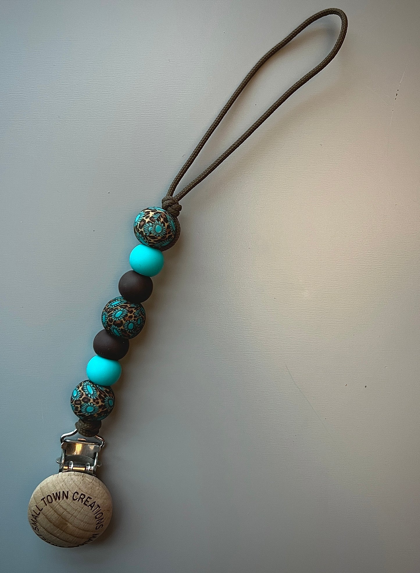 Western Concho Cheetah Turquoise