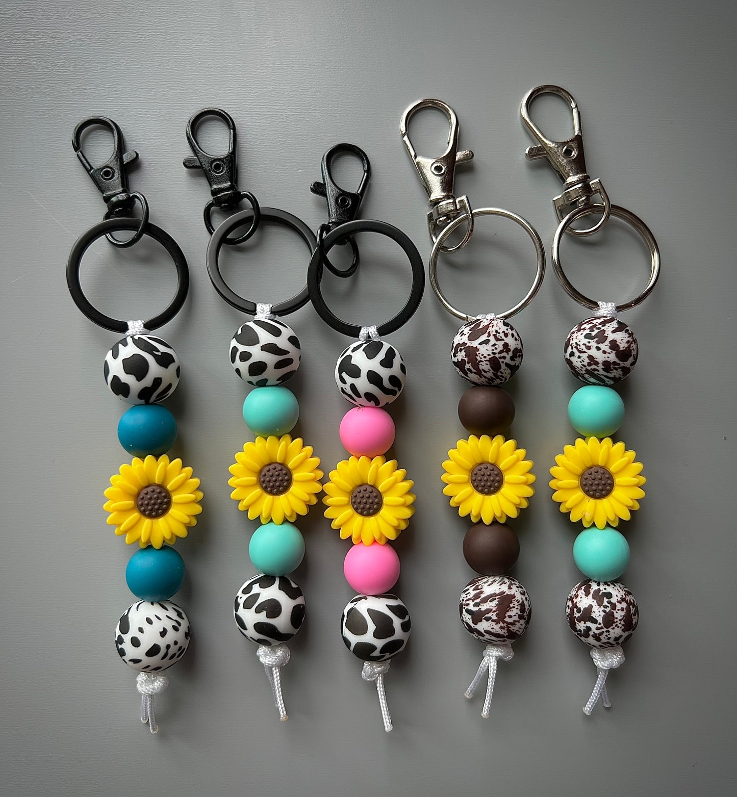 Sunflower Keychain