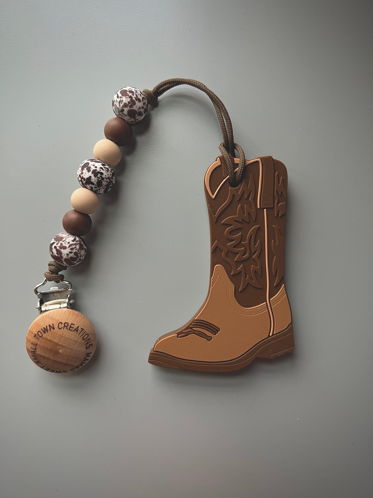 Cowboy Boot Teether