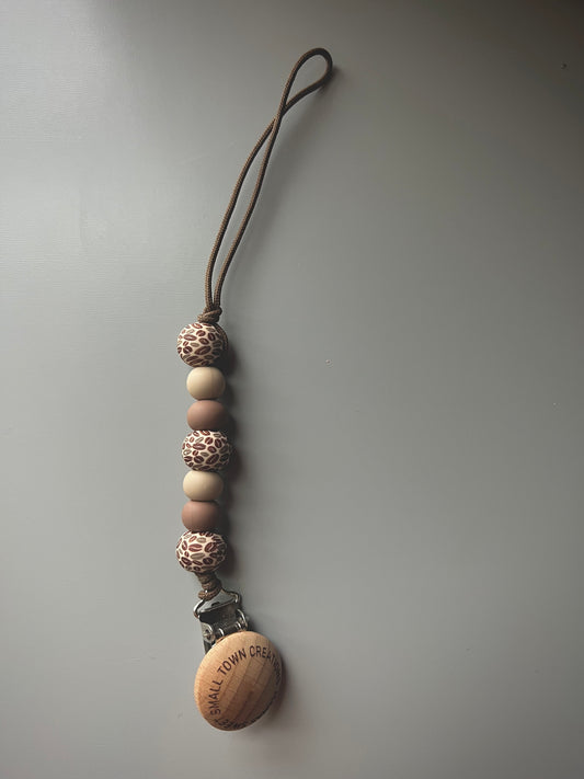 Coffee Bean Pacifier Holder