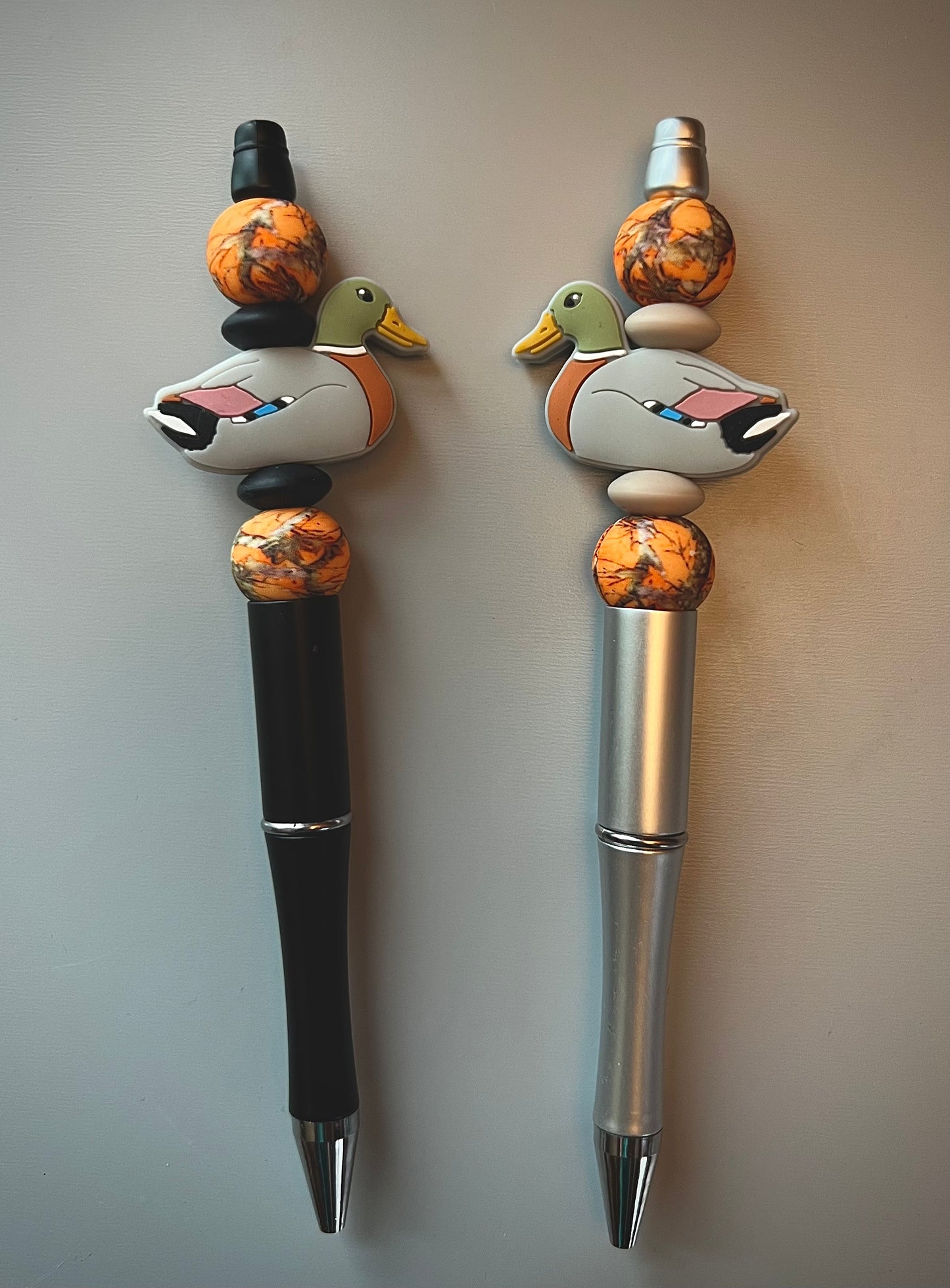 Orange Camo Mallard Duck Pen