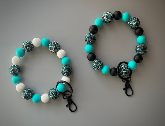 Western Cow Print Wristlet