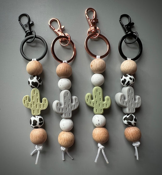 Cactus Keychain