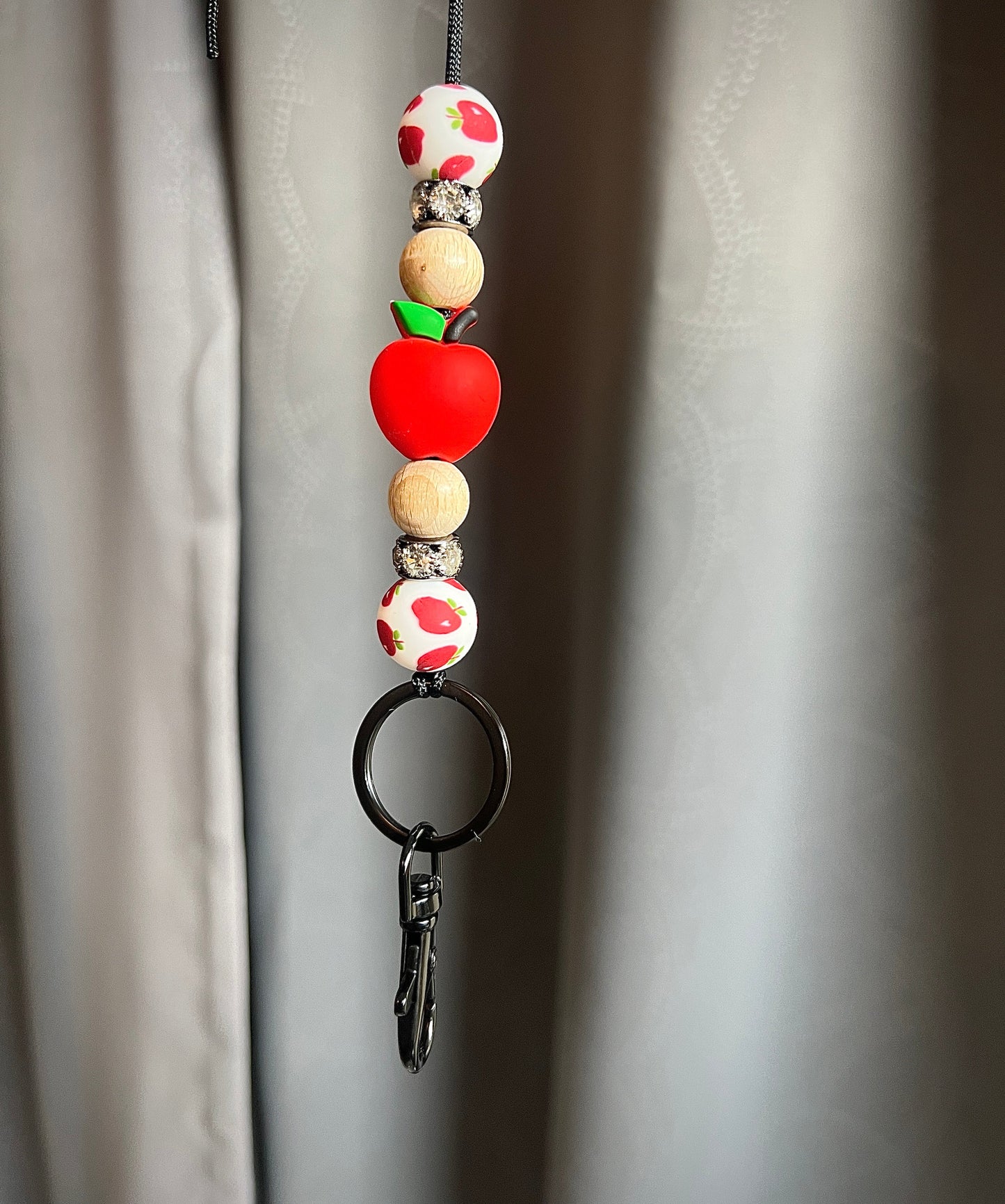 Apple Teacher Lanyard