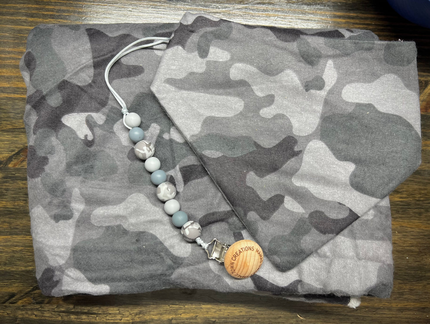 Gray Camo Gift Set