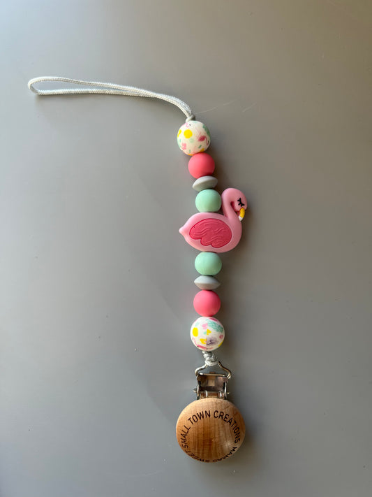 Flamingo Pacifier Holder