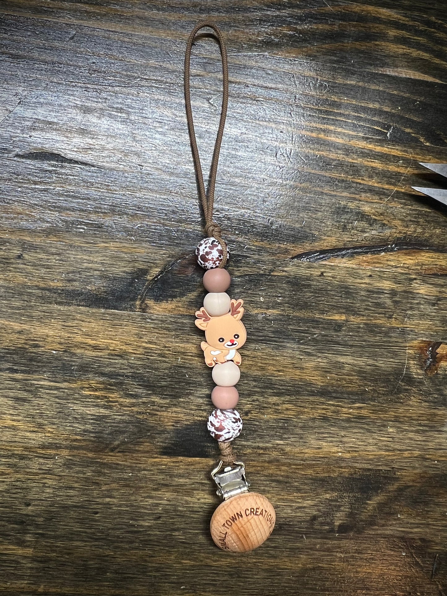 Reindeer Pacifier Holder