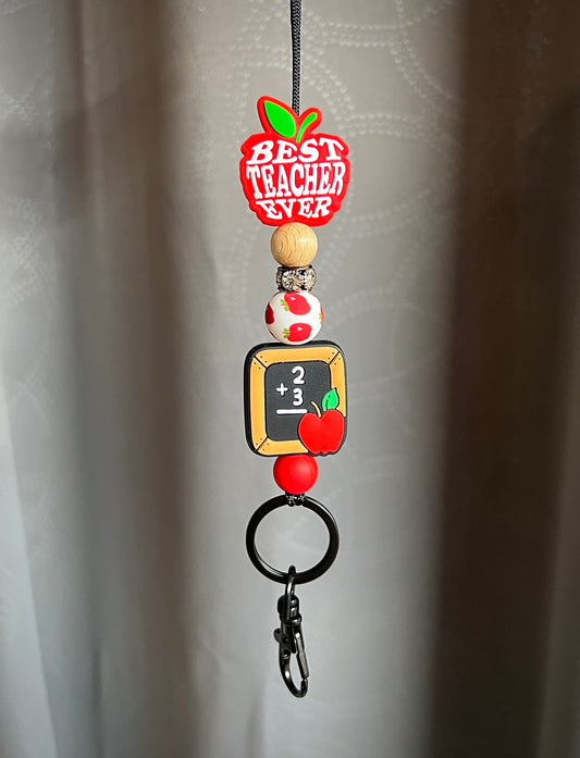 Best Teacher Chalkboard Lanyard