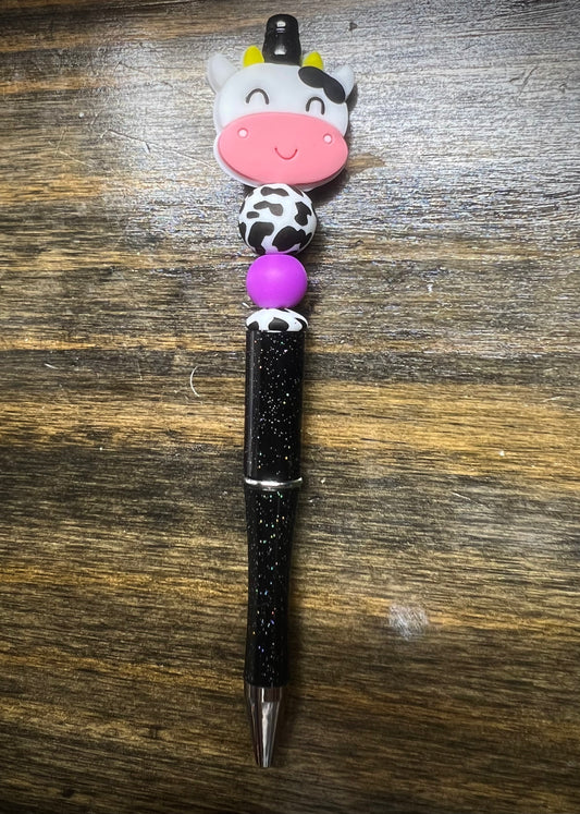 Black and White Cow pen