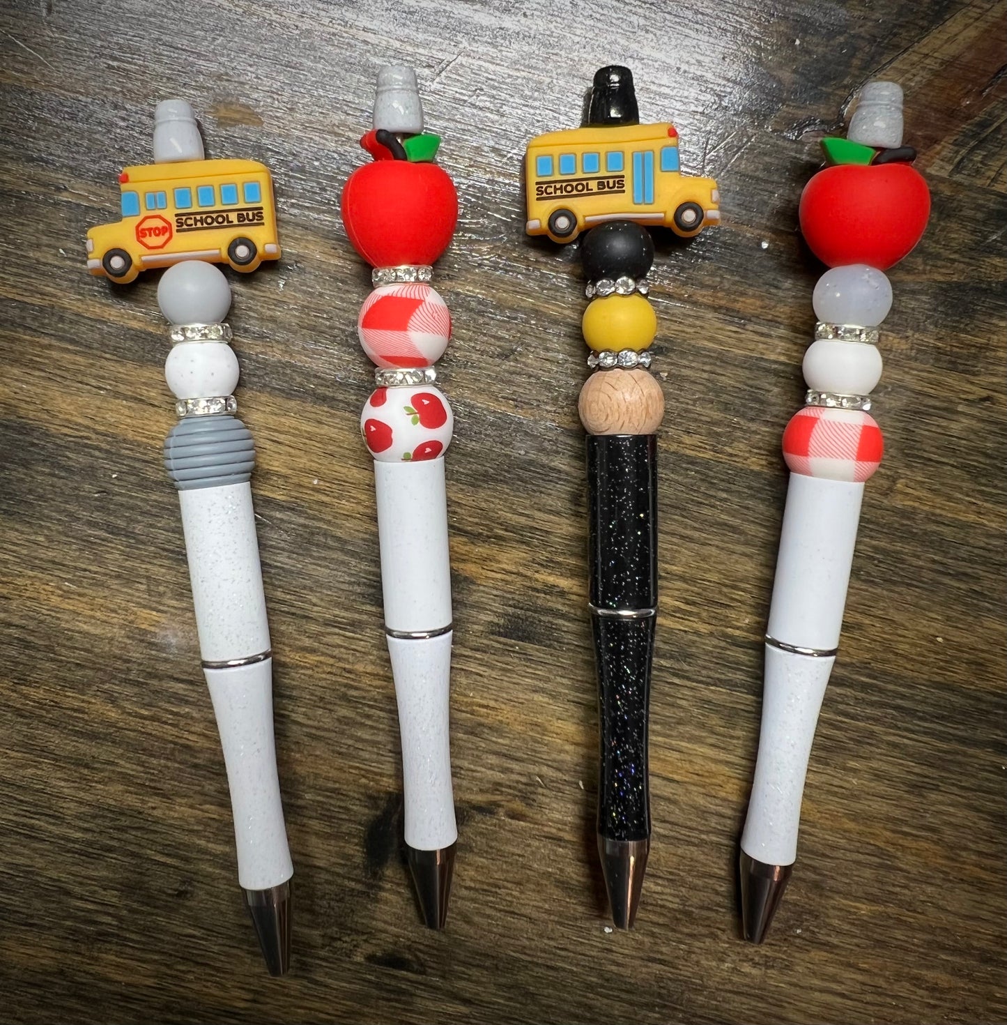 School Bus Teacher Pens