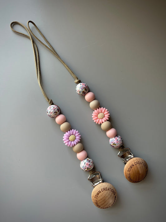 Floral Pacifier Holder