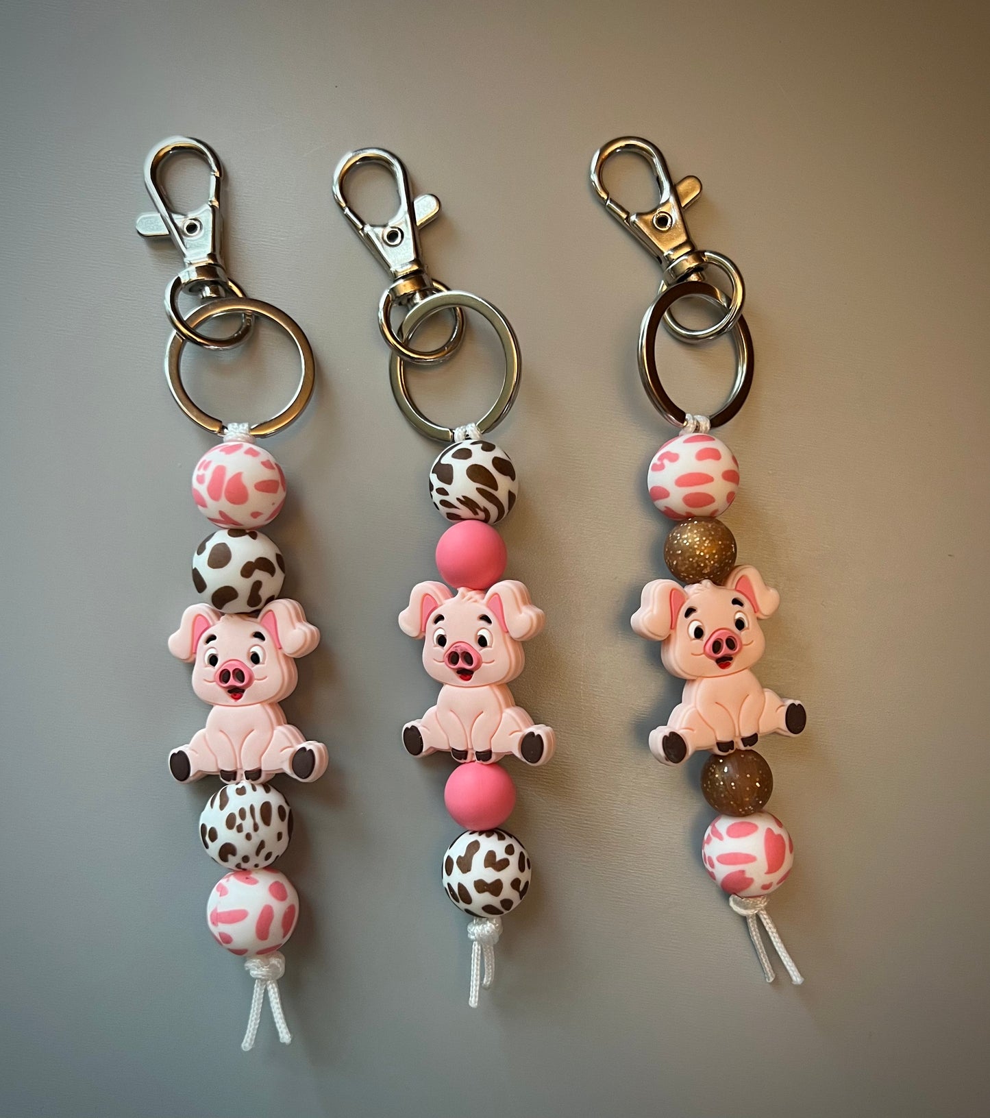 Pig Straight Keychain