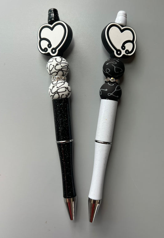 Heart Stethoscope Pen
