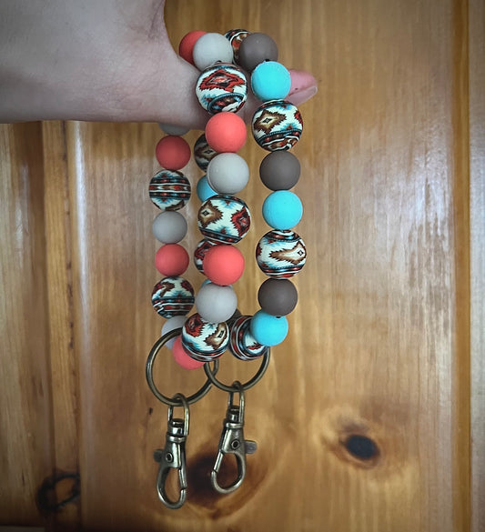 Tribal Aztec Wristlet