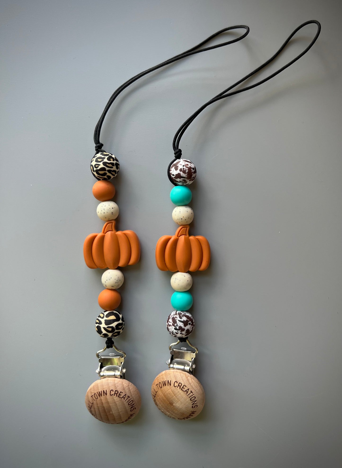 Pumpkin Pacifier Holder