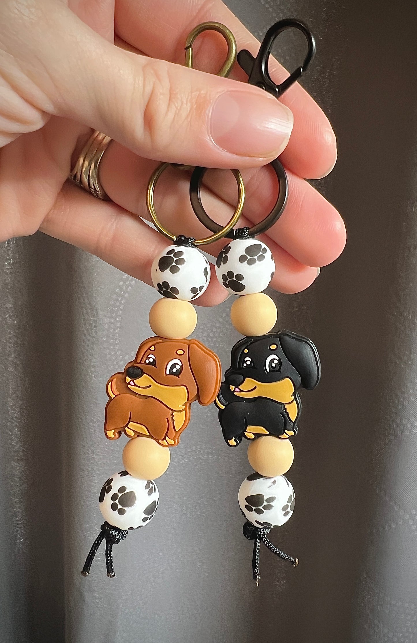 Dachshund Keychain