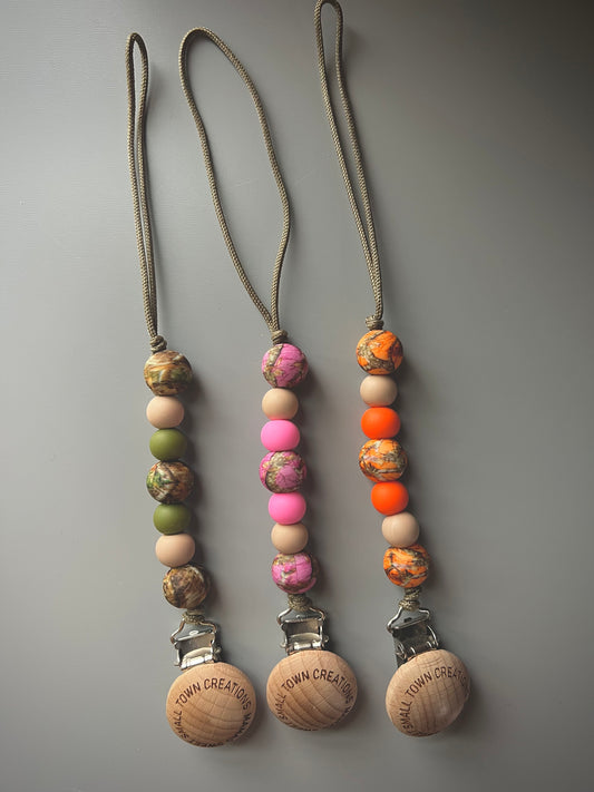 Camo Pacifier Holder