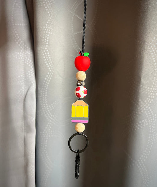 Apple Pencil Teacher Lanyard