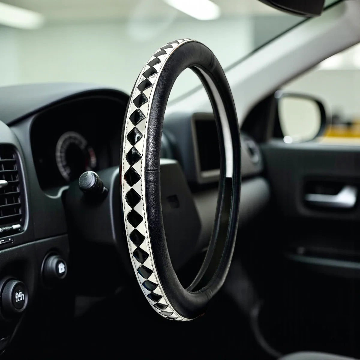 Genuine Leather Steering Wheel Cover