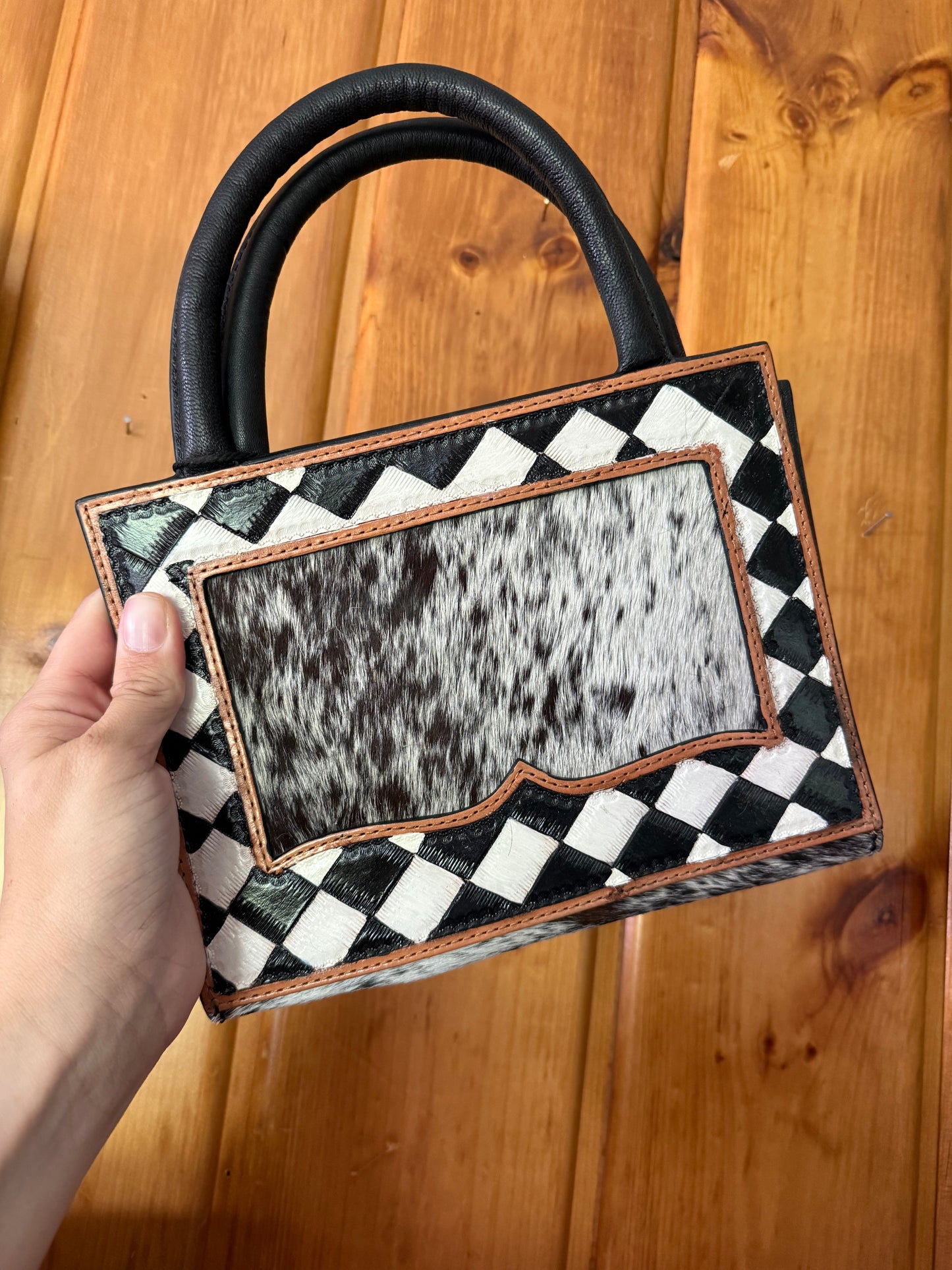 Checkered Bible Book Cover