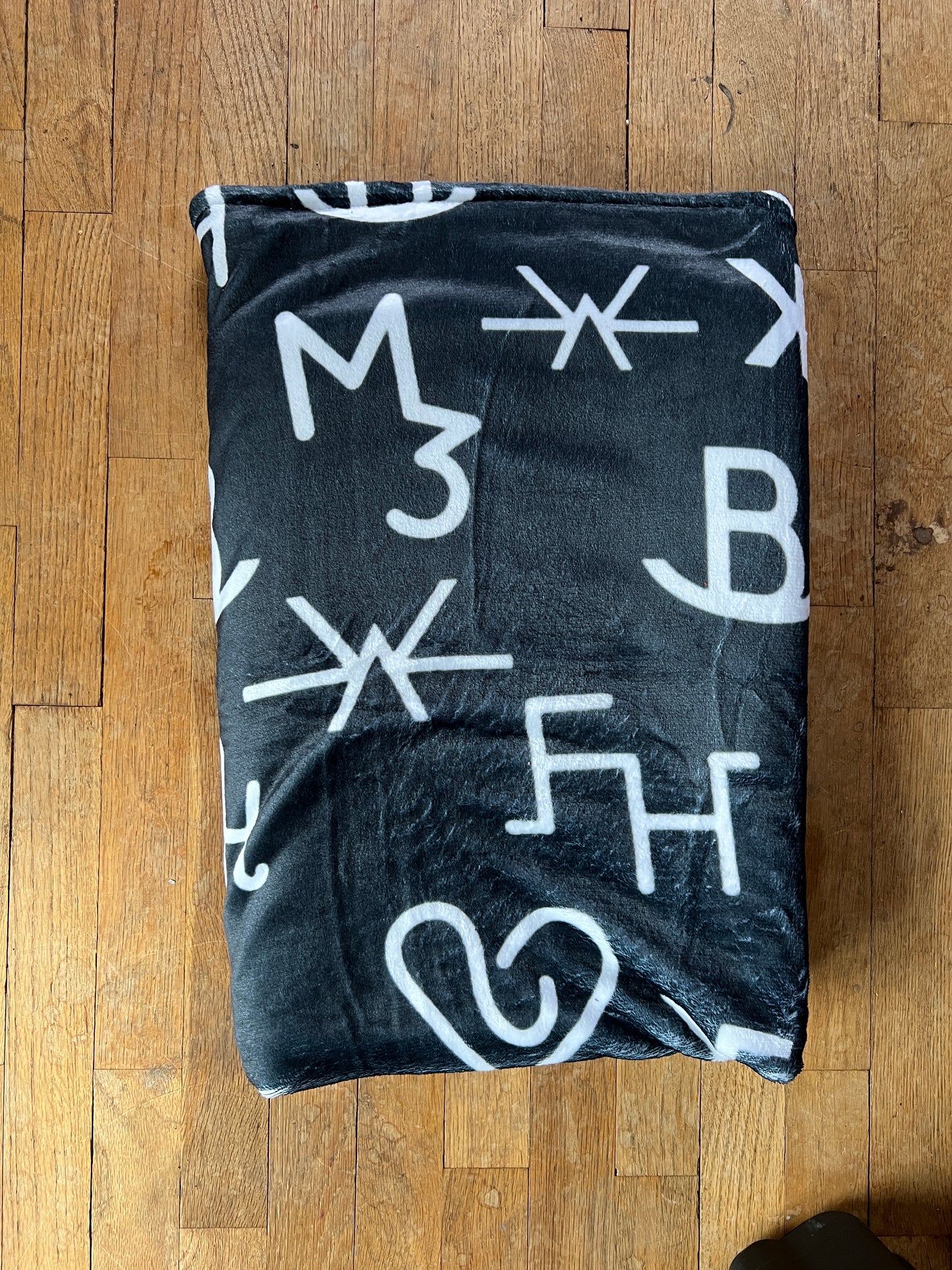 Ancho Black Ranch Twin Throw Blanket