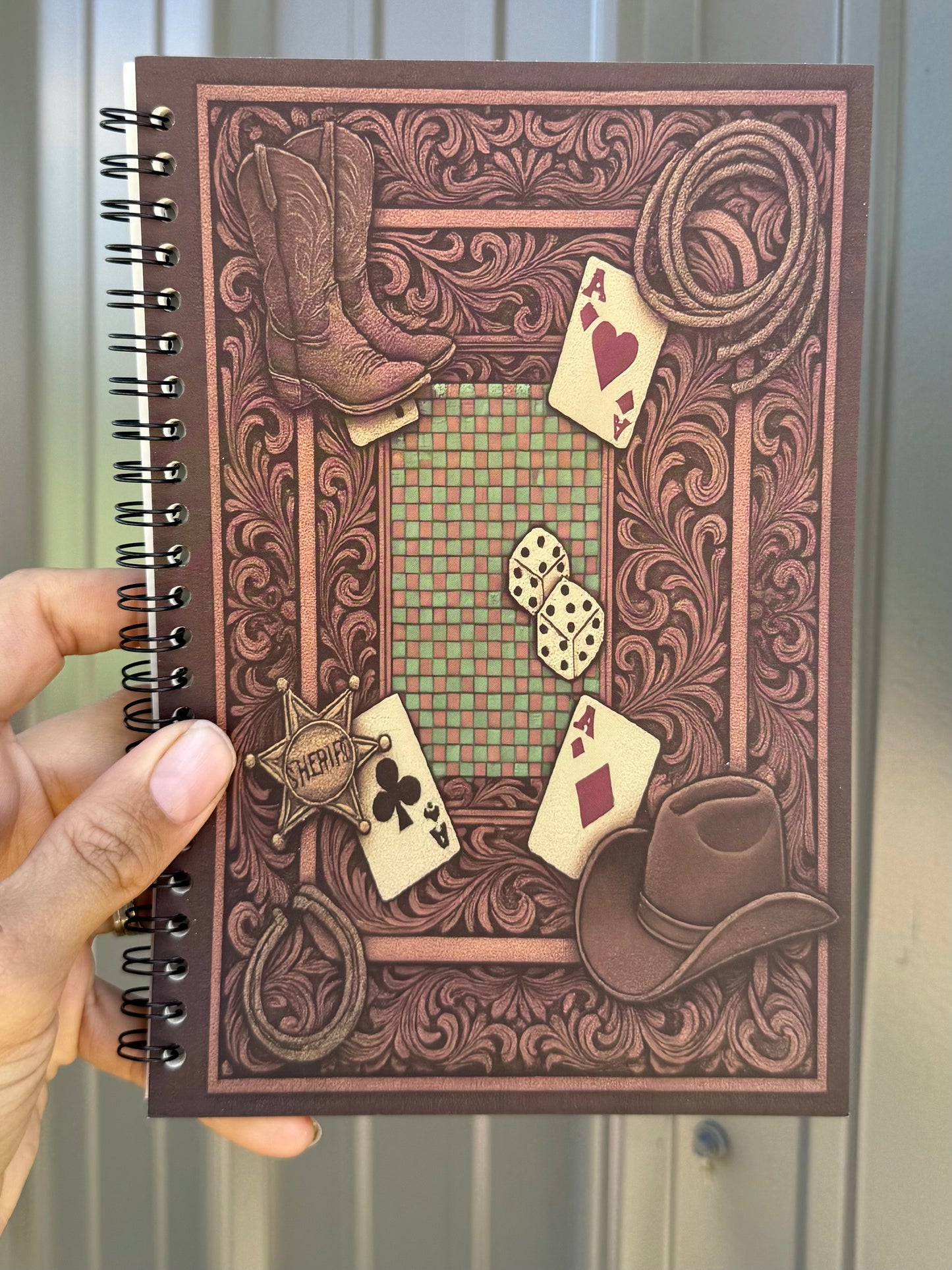 Spiral Western Notebook