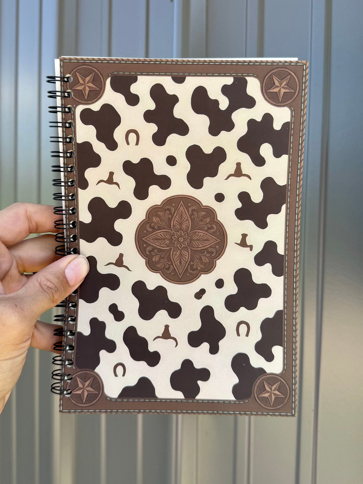 Spiral Western Notebook