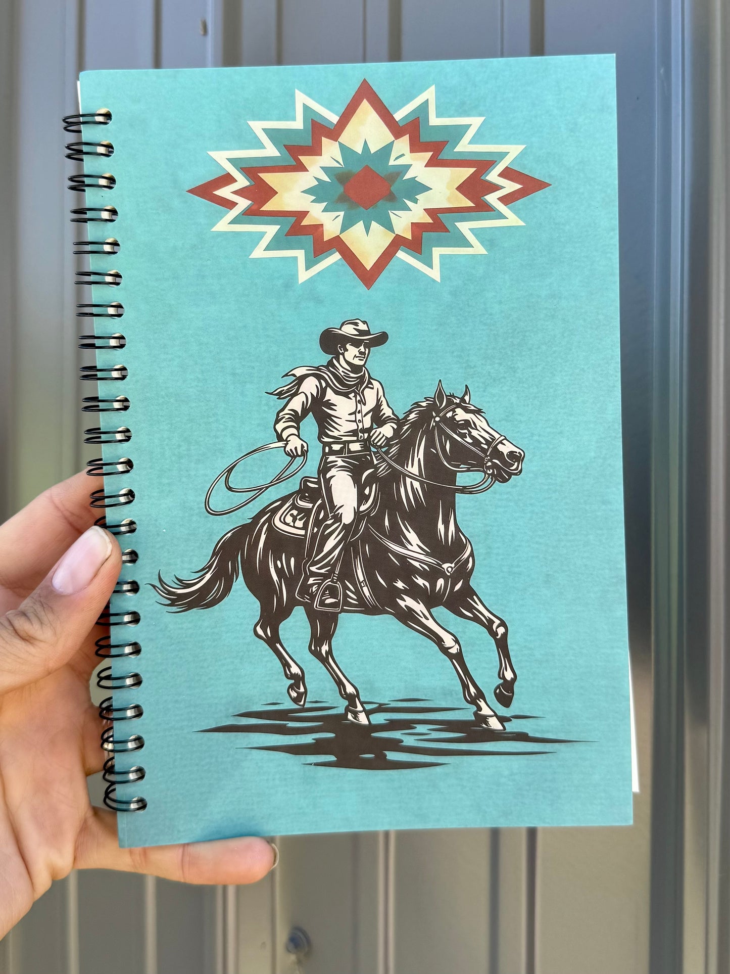 Spiral Western Notebook