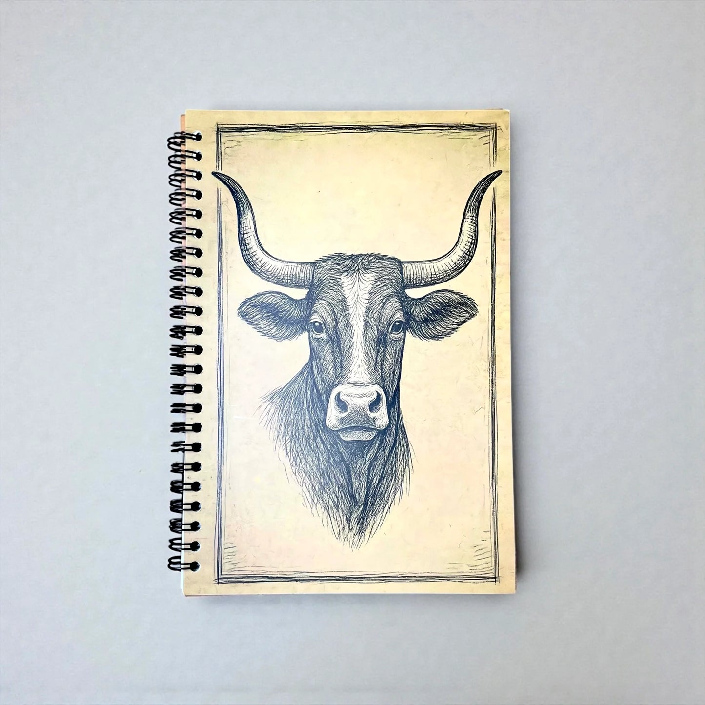 Spiral Western Notebook