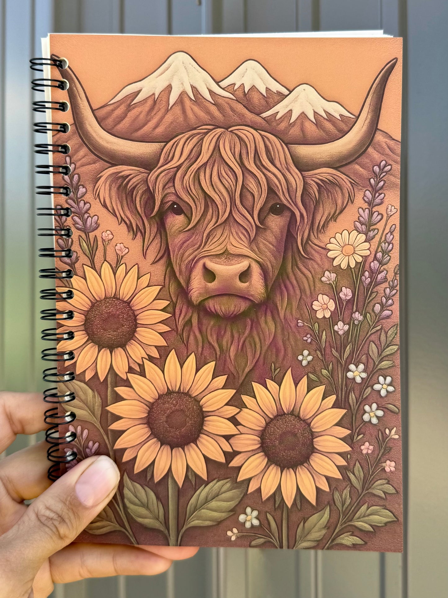 Spiral Western Notebook