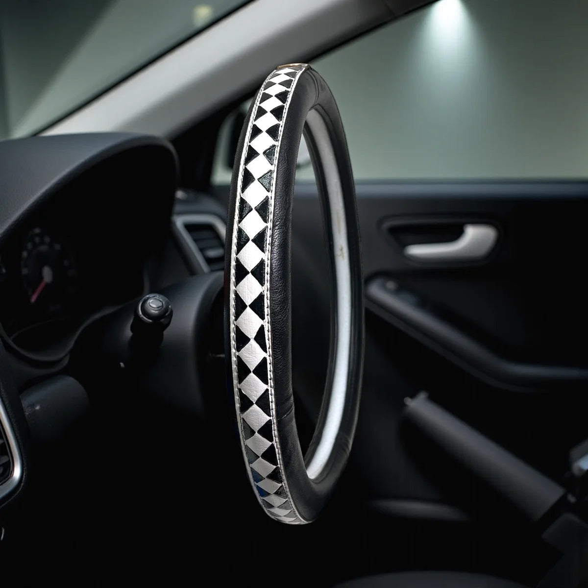 Genuine Leather Steering Wheel Cover