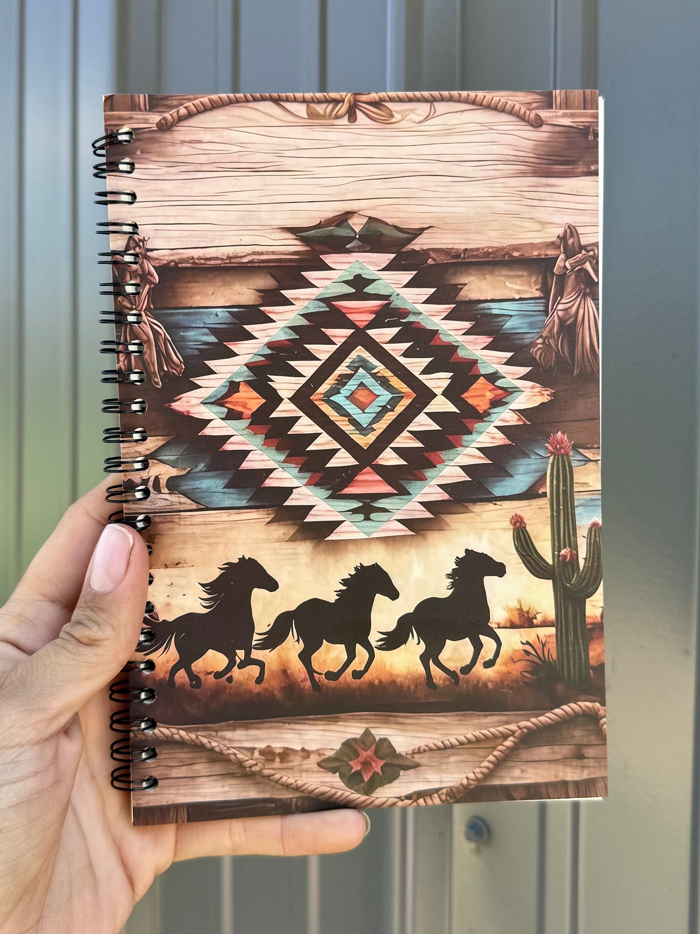 Spiral Western Notebook