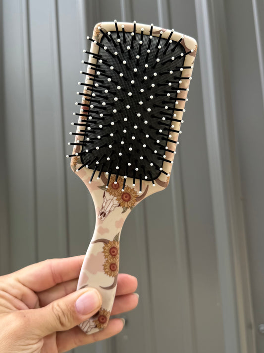 Western Cow Hair Brush