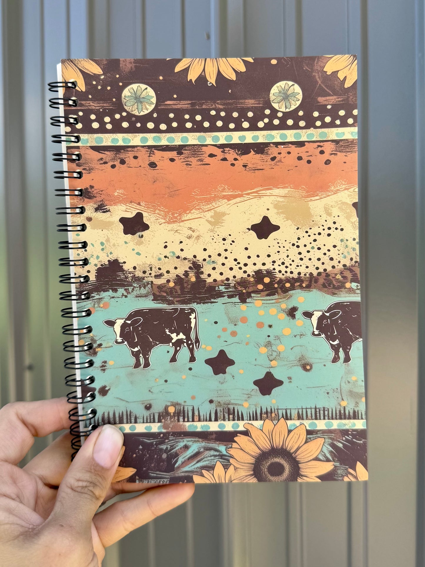 Spiral Western Notebook