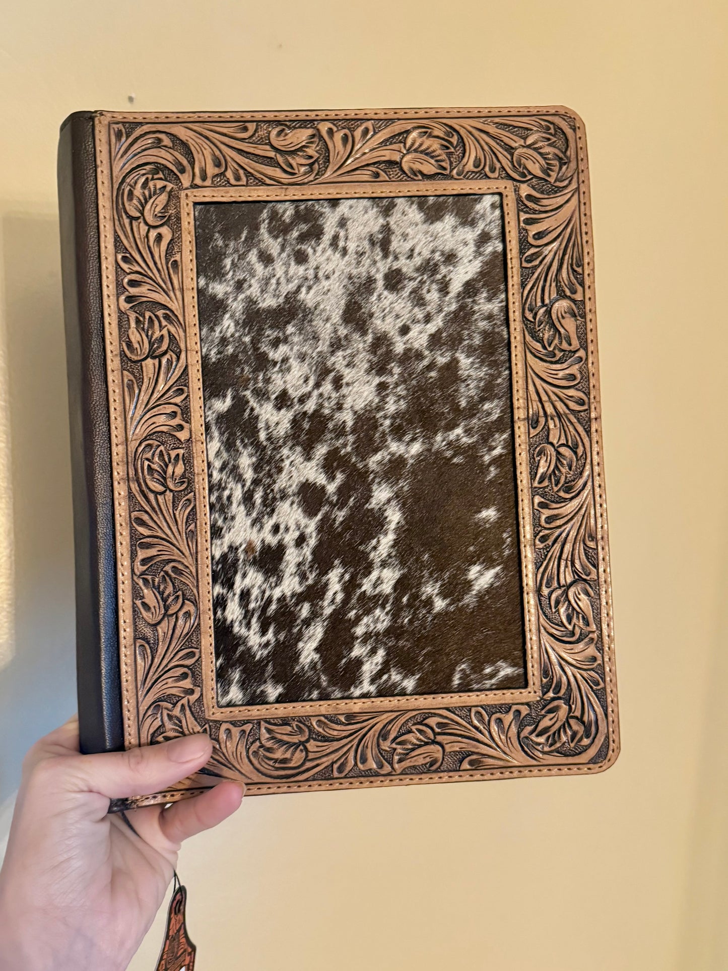 Genuine Leather and Cowhide Planner Folders